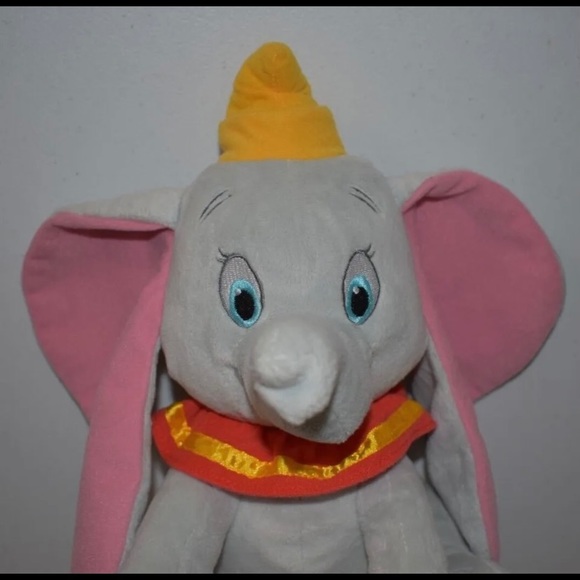 Disney Kohls Cares 12" Dumbo Flying Elephant Gray Plush Stuffed Animal Big Ears - Picture 3 of 9